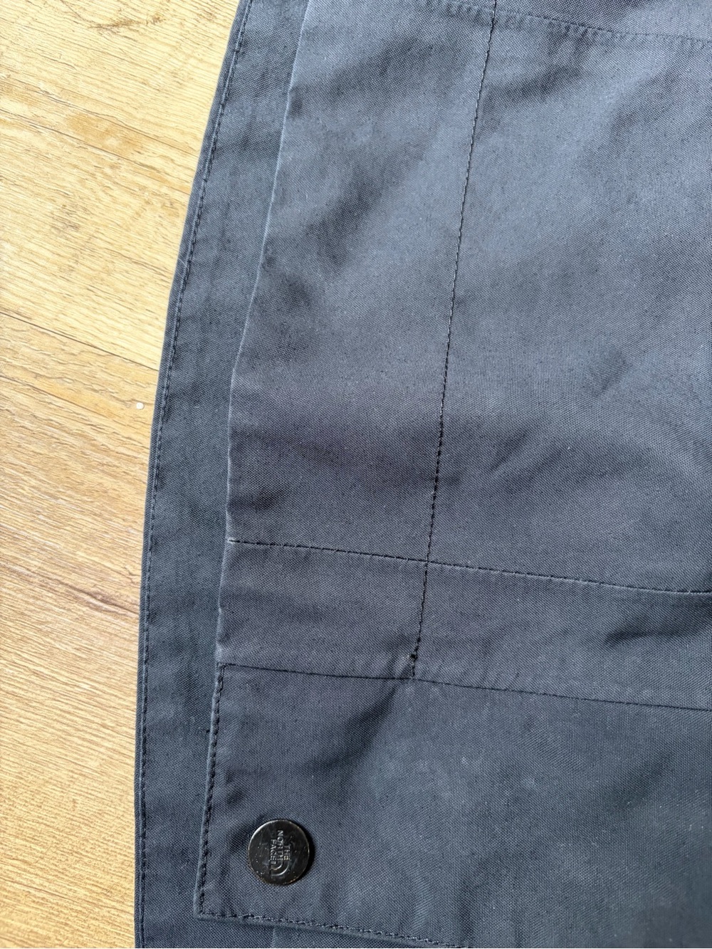 The North Face Black Goose Down Parka Longline Jacket - Picture 13 of 16